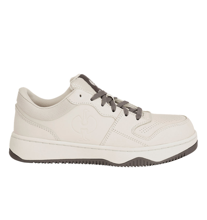 Medical: S1 Sicherheitshalbschuhe e.s. Eindhoven low + creme/steingrau 2