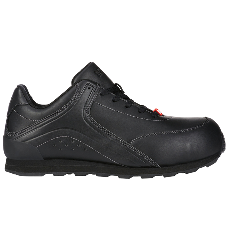 S2: e.s. S2 Sicherheitshalbschuhe Leda + schwarz