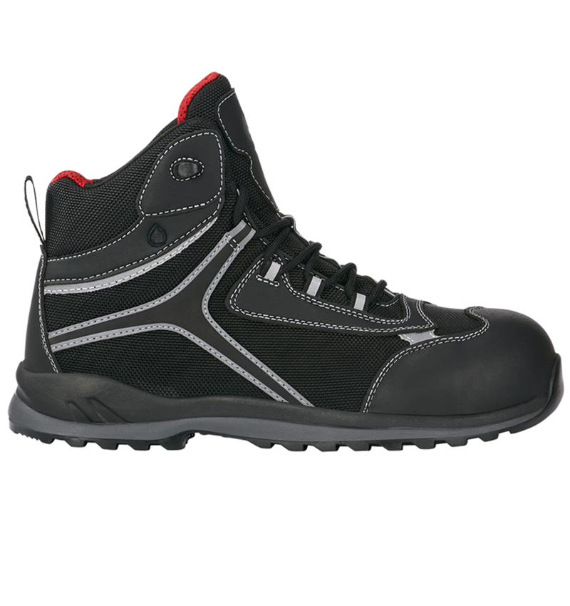 S3: e.s. S3 Sicherheitsschuhe Zahnia mid + schwarz 2