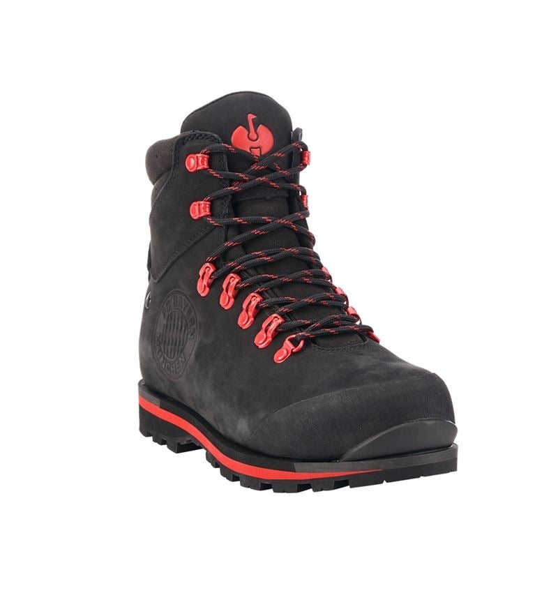 Kollaborationen: FCB ALPINE SAFETY BOOT S7L HIGH + black/straussred 3