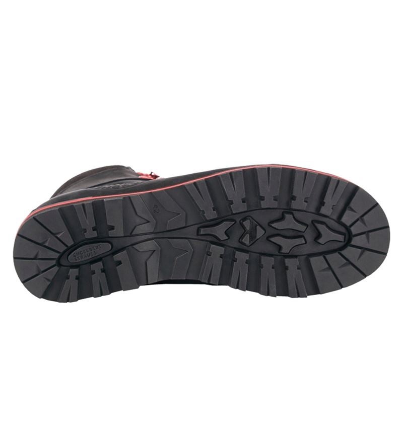 Kollaborationen: FCB ALPINE SAFETY BOOT S7L HIGH + black/straussred 2