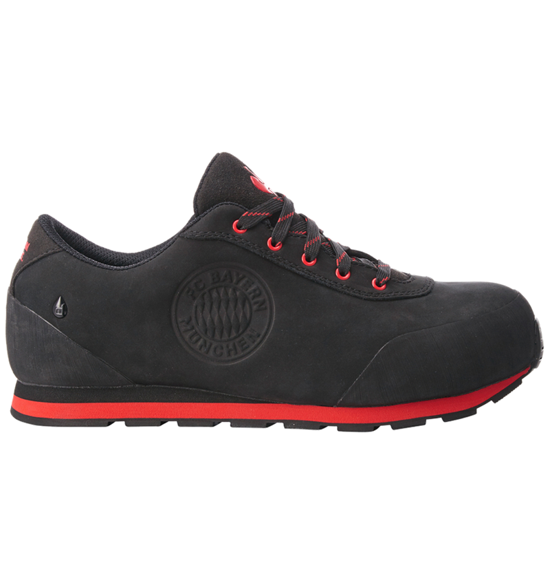 Kollaborationen: FCB ALPINE SAFETY BOOT S7L LOW + black/straussred 1