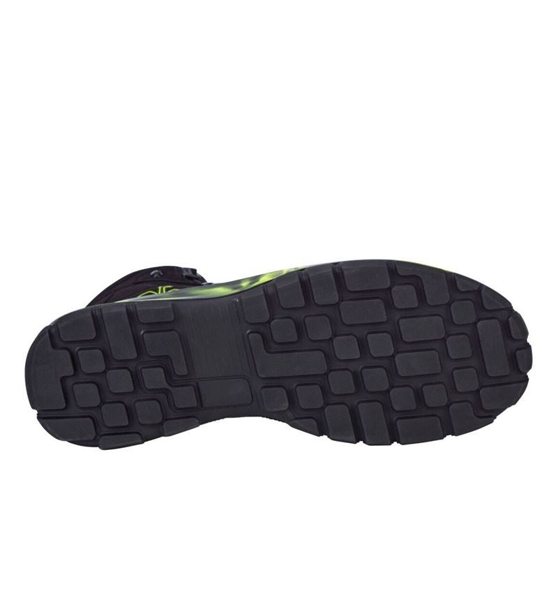 Schuhe: S7S Sicherheitsschuhe e.s. Altadena mid + schwarz/warngelb 4