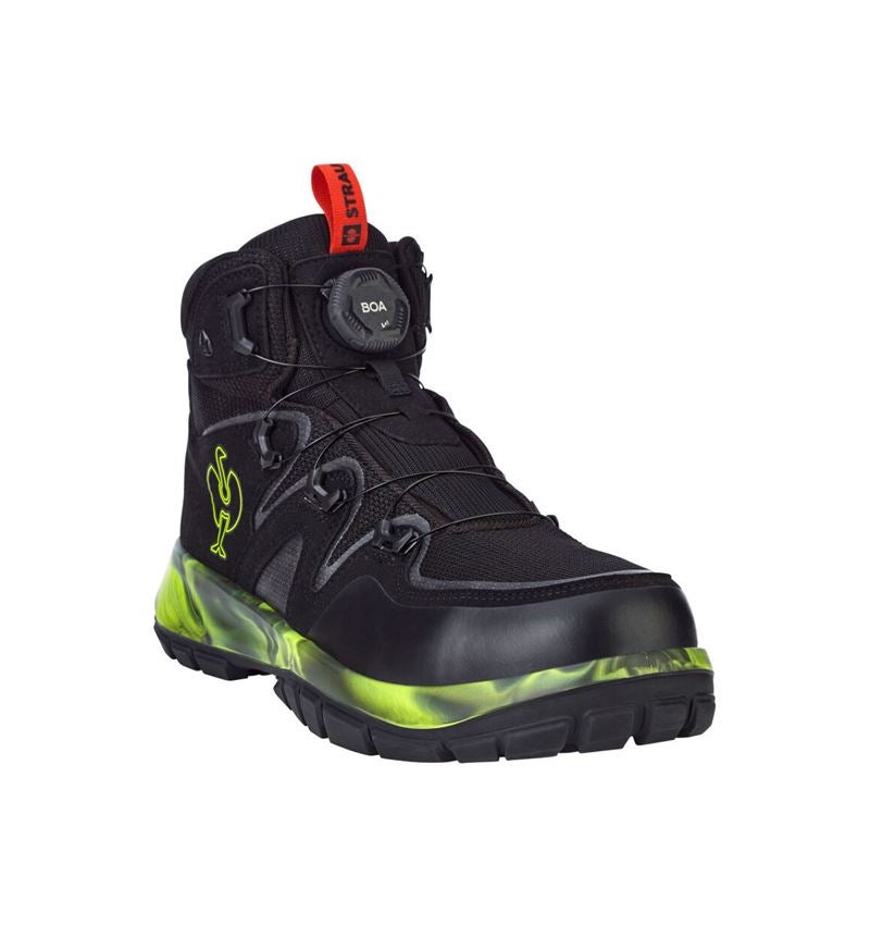 Schuhe: S7S Sicherheitsschuhe e.s. Altadena mid + schwarz/warngelb 3