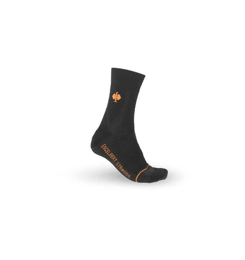 Socken | Strümpfe: e.s. Doppelsocken Function warm/high + schwarz