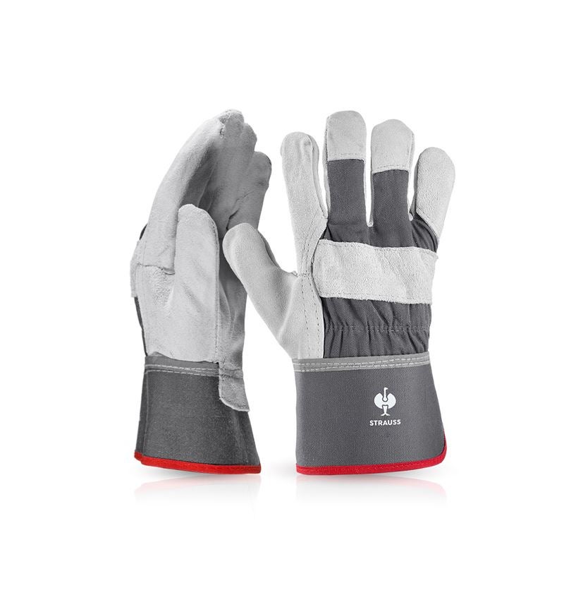 Leder: Spaltleder-Handschuhe Cooper