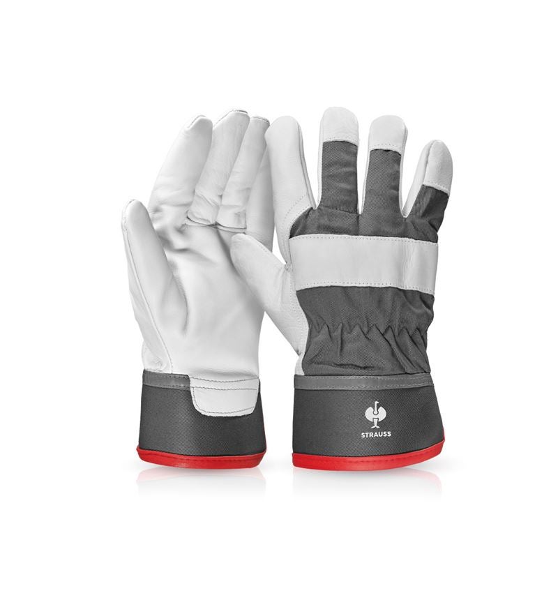 Leder: Narbenleder-Winterhandschuhe Yukon