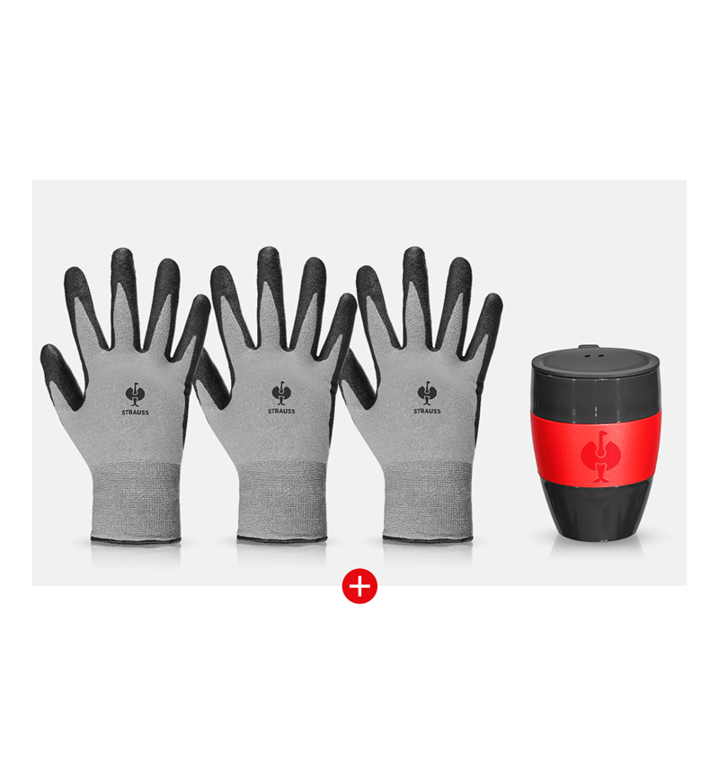 Beschichtet: Handschuh Geschenk-Set IV