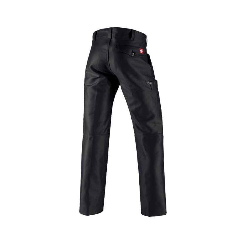 Hosen: e.s. Zunfthose Doppelpilot, o. Schlag + schwarz 5