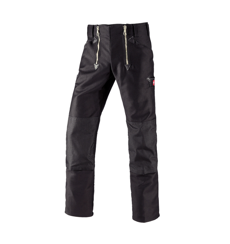 Hosen: e.s. Zunfthose Cordura-Super m. Stretch, o. Schlag + schwarz 3