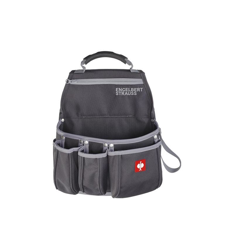 Accessoires: e.s. Werkzeugtasche, 4 Fächer + anthrazit/platin