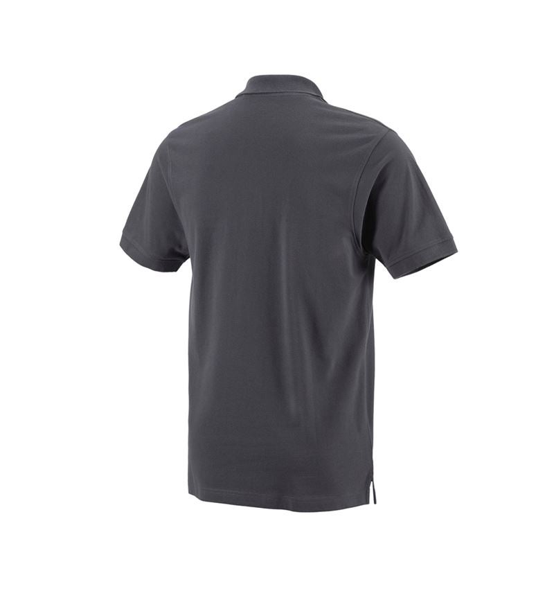 Shirts & Co.: e.s. Polo-Shirt cotton Pocket + anthrazit 3