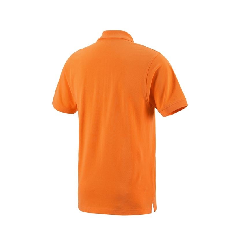 Shirts & Co.: e.s. Polo-Shirt cotton Pocket + orange 1