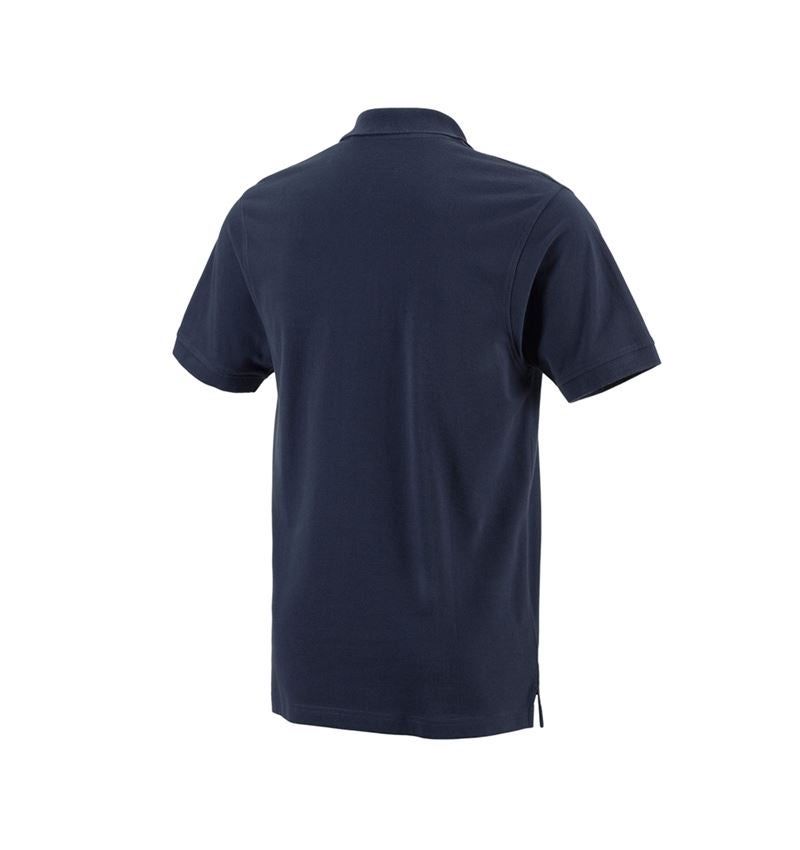 Shirts & Co.: e.s. Polo-Shirt cotton Pocket + dunkelblau 3