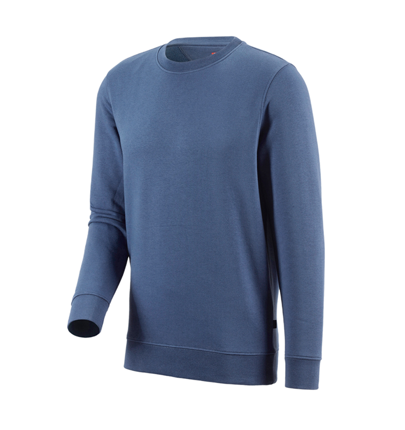 Shirts & Co.: e.s. Sweatshirt poly cotton + kobalt 1