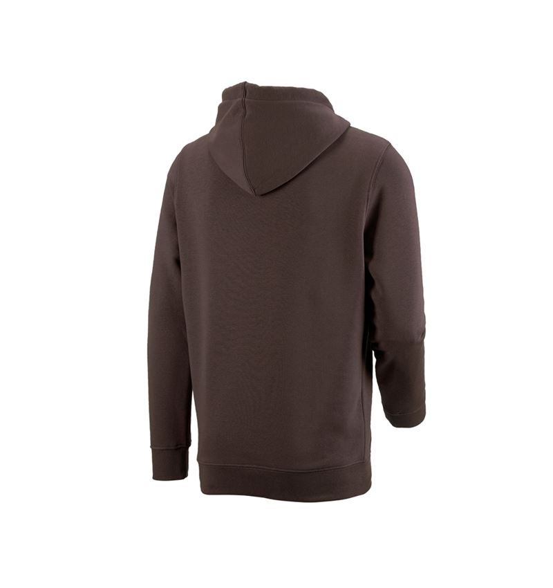 Shirts & Co.: e.s. Hoody-Sweatshirt poly cotton + kastanie 4