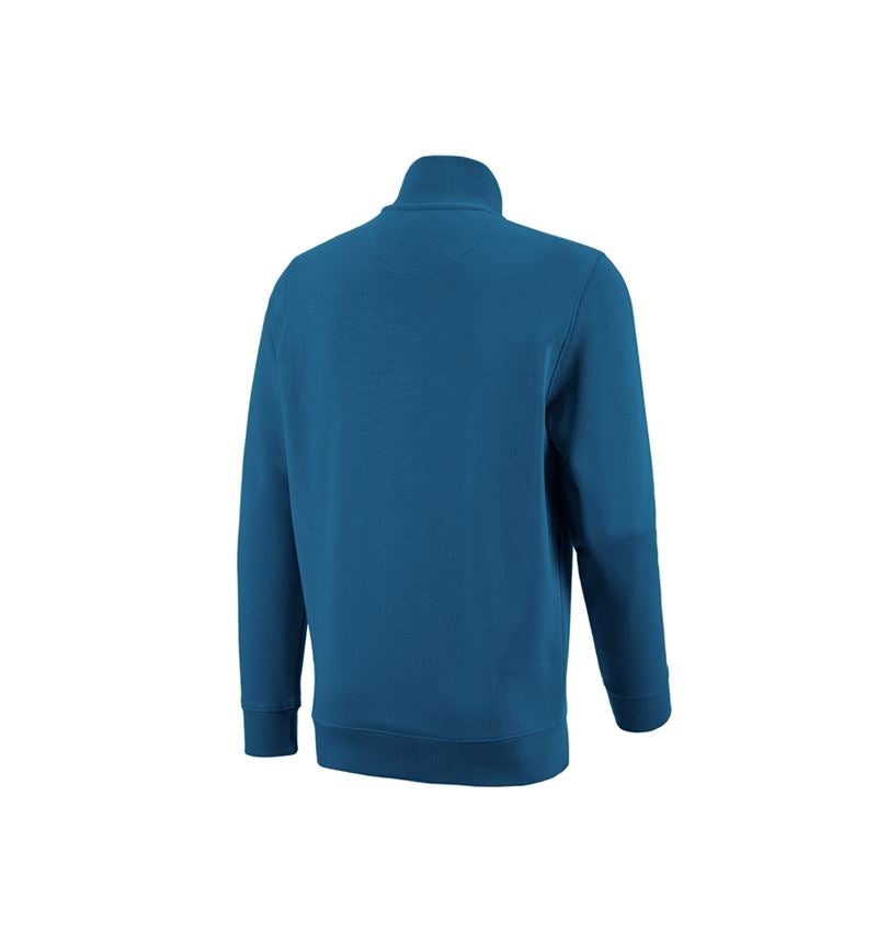 Shirts & Co.: e.s. ZIP-Sweatshirt poly cotton + atoll 1