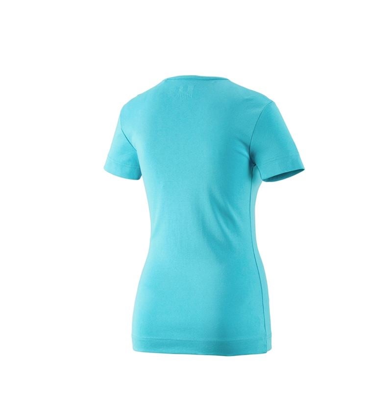 Shirts & Co.: e.s. T-Shirt cotton V-Neck, Damen + capri 1