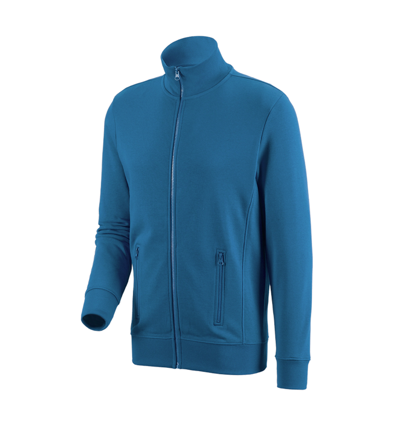 Shirts & Co.: e.s. Sweatjacke poly cotton + atoll 1