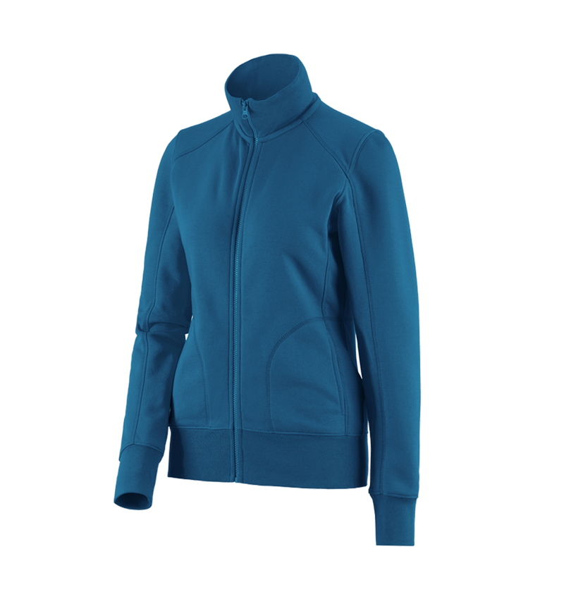 Shirts & Co.: e.s. Sweatjacke poly cotton, Damen + atoll 1