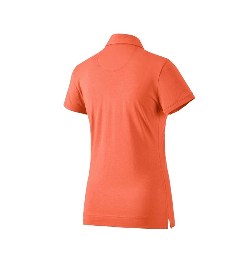 Shirts & Co.: e.s. Polo-Shirt cotton stretch, Damen + nektarine 3