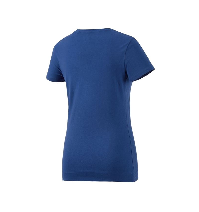 Shirts & Co.: e.s. T-Shirt cotton stretch, Damen + alkaliblau 6