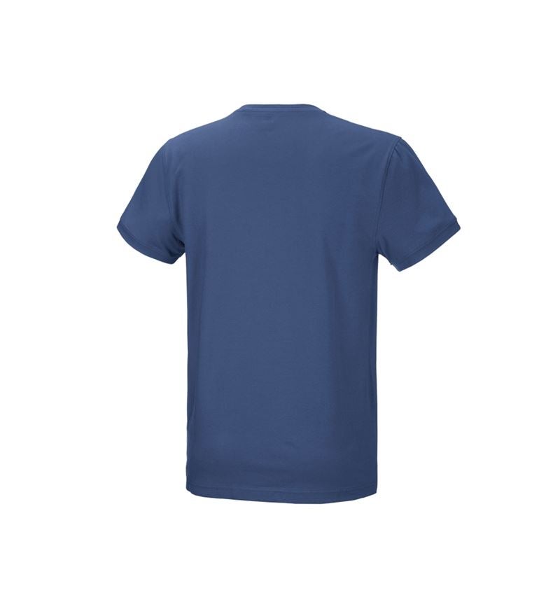 Shirts & Co.: e.s. T-Shirt cotton stretch + kobalt 4