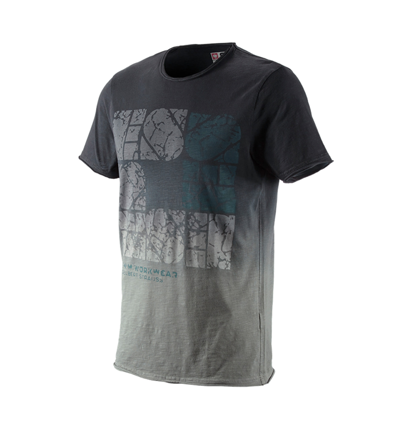 Themen: e.s. T-Shirt denim workwear + oxidschwarz vintage 2