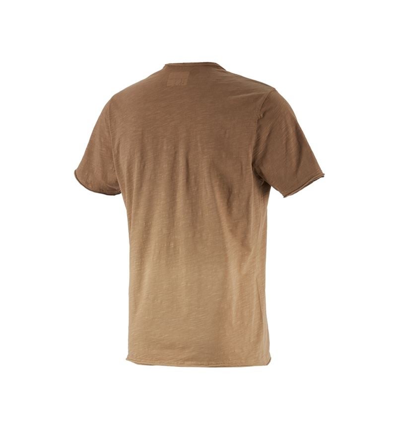 Shirts & Co.: e.s. T-Shirt workwear ostrich + hellbraun vintage 2