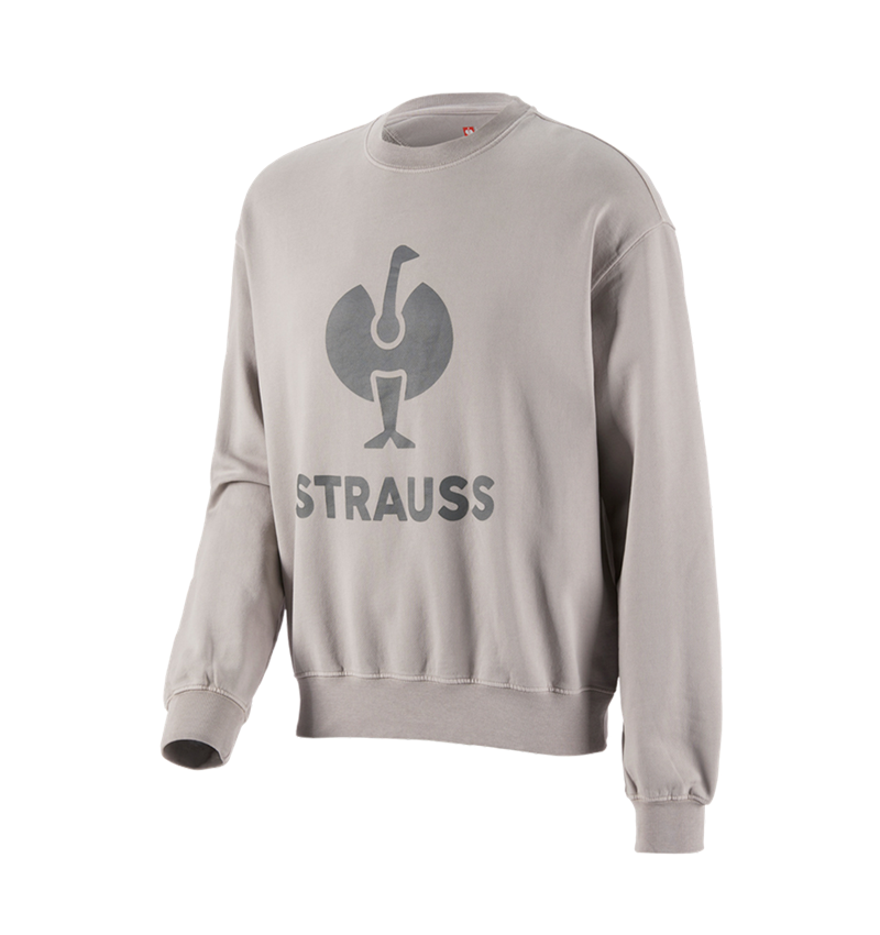 Shirts & Co.: Oversize Sweatshirt e.s.motion ten + opalgrau vintage 2