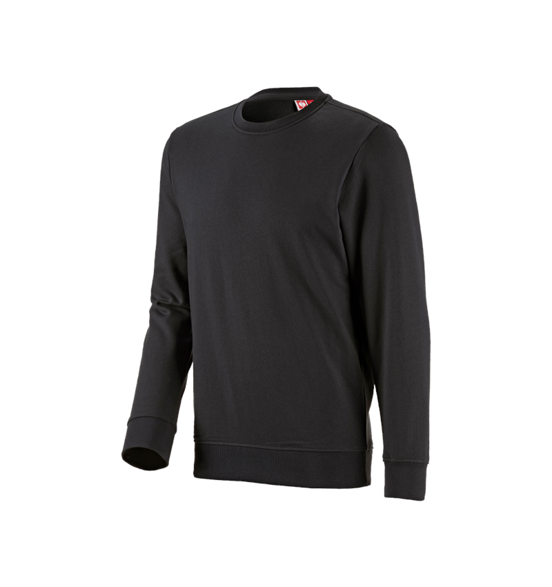 Shirts & Co.: Sweatshirt e.s.industry + schwarz