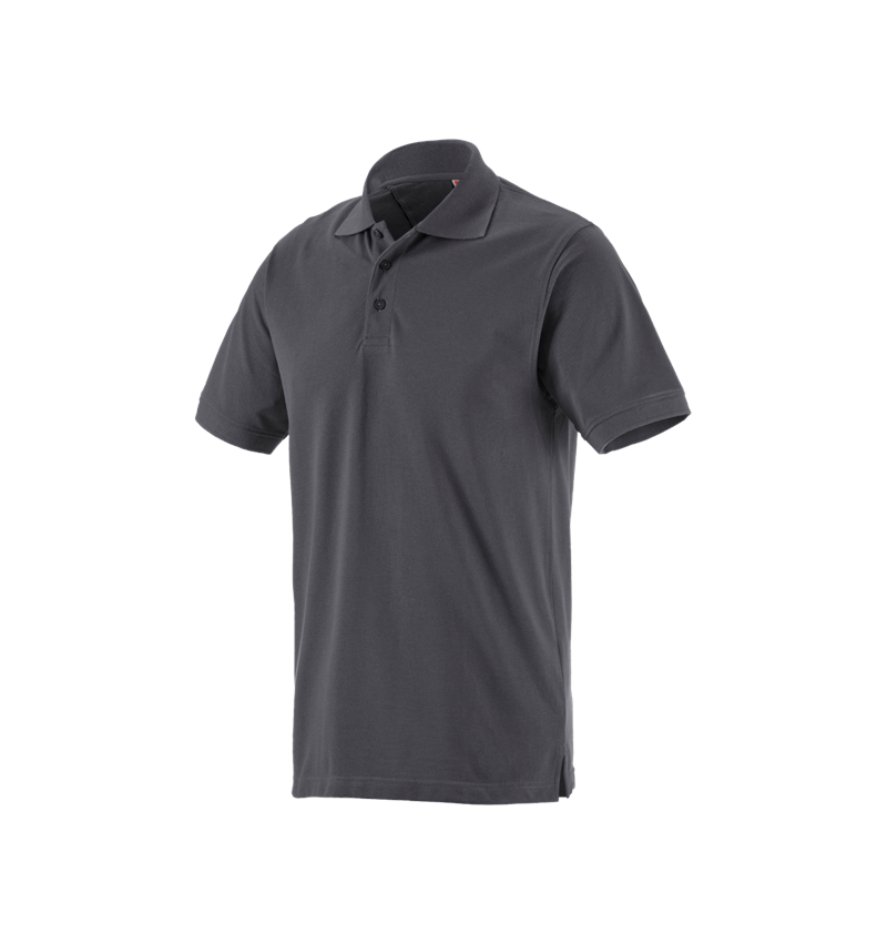 Shirts & Co.: Piqué-Polo e.s.industry + anthrazit