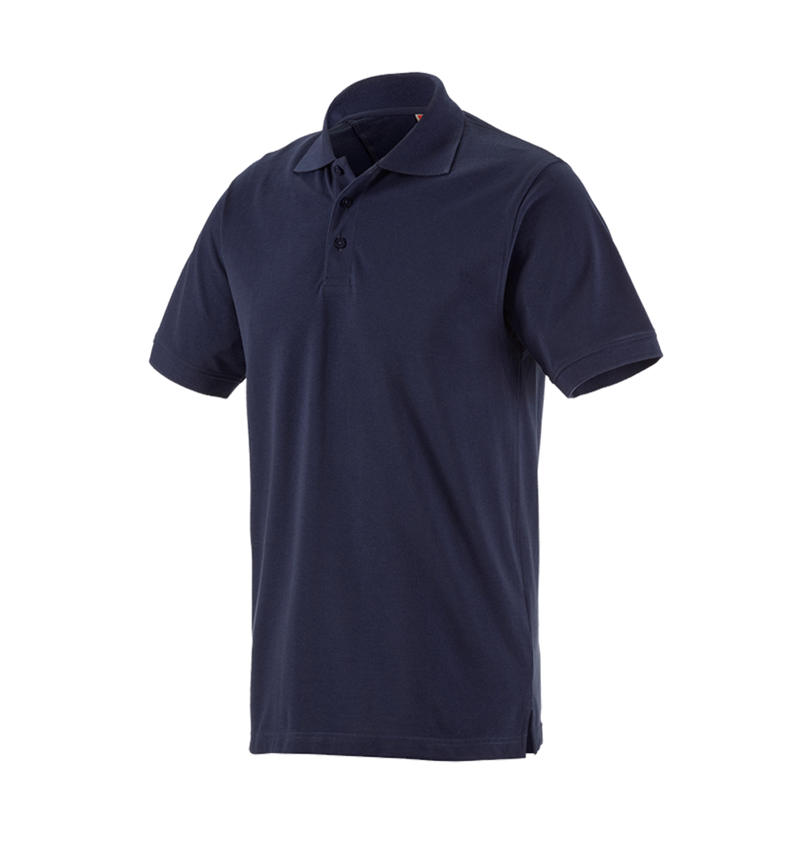 Shirts & Co.: Piqué-Polo e.s.industry + dunkelblau 2