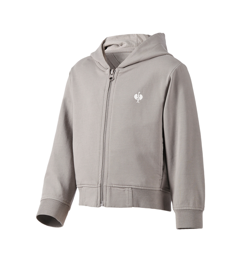 Themen: Kapuzensweatjacke e.s.motion ten, Kinder + opalgrau vintage 2