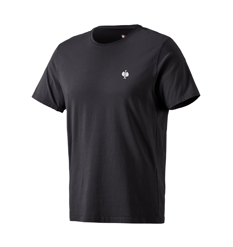 Themen: T-Shirt e.s.motion ten pure + oxidschwarz vintage 2