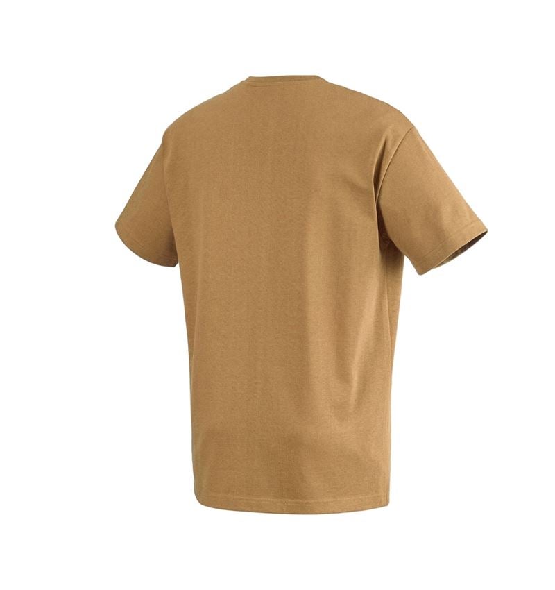 Themen: T-Shirt heavy e.s.iconic + mandelbraun 6