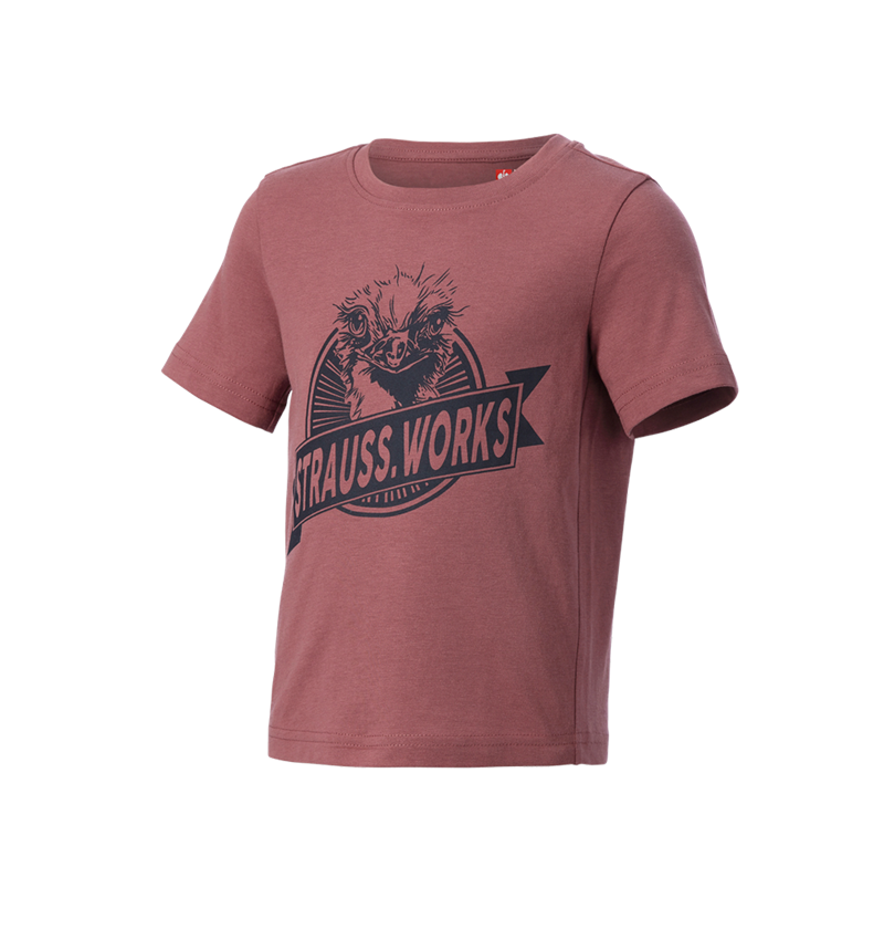 Shirts & Co.: T-Shirt e.s.iconic works, Kinder + oxidrot 4