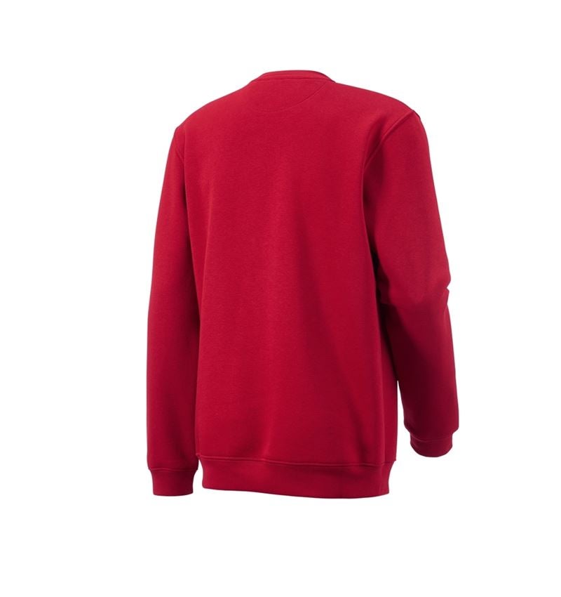 Themen: e.s. Sweatshirt poly cotton, long fit + feuerrot 5