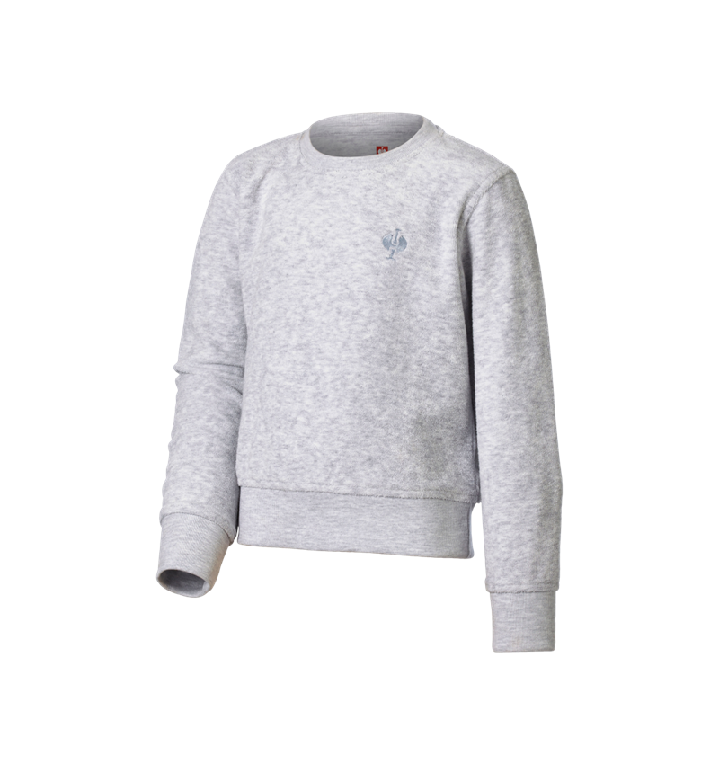 Neuheiten: e.s. Sweatshirt Terry, Kinder + graumeliert 4