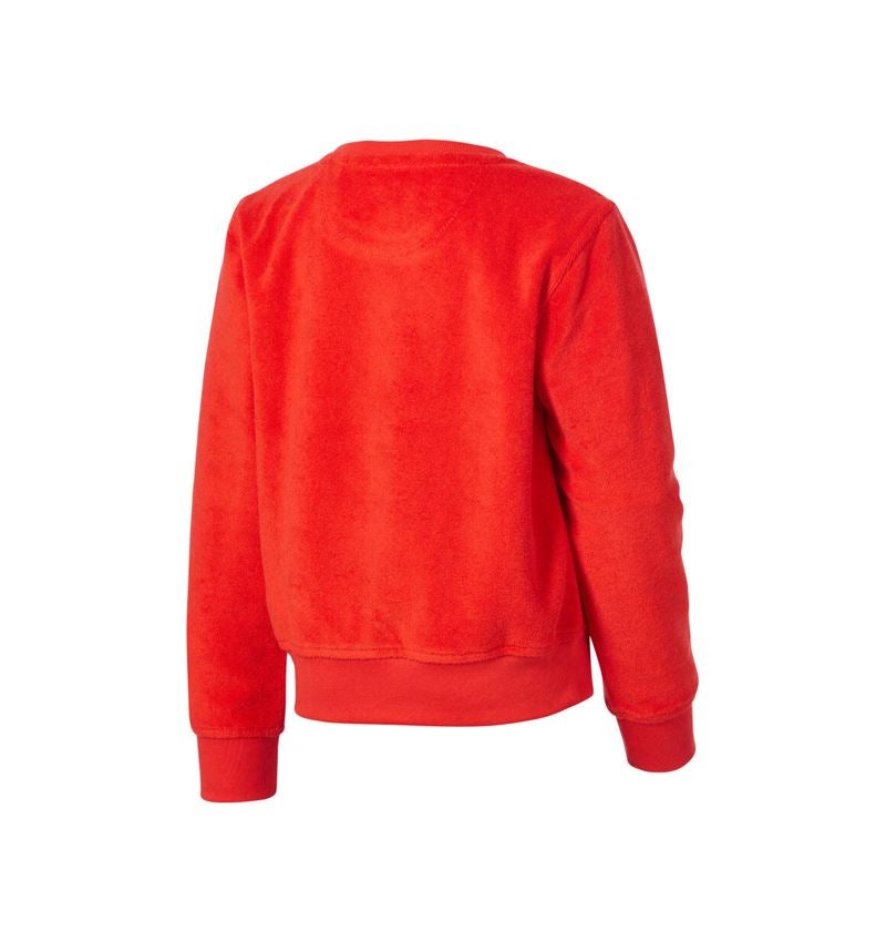 Neuheiten: e.s. Sweatshirt Terry, Kinder + straussrot 4