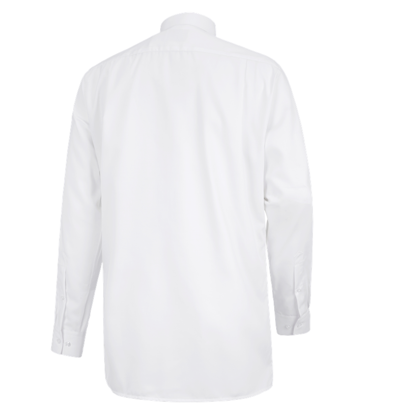 Shirts & Co.: Business Hemd e.s.comfort, langarm + weiß 3