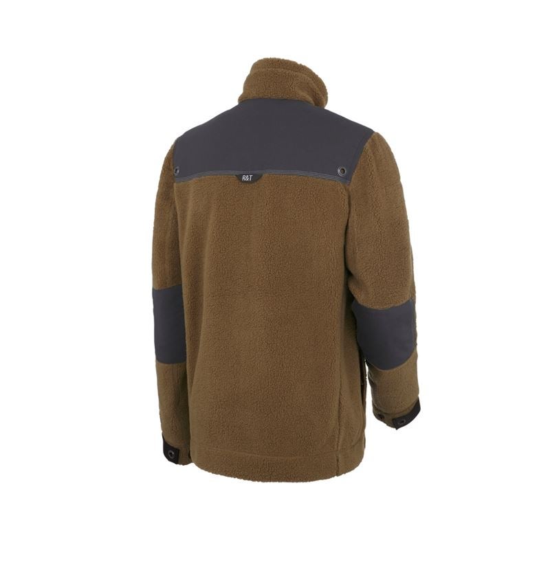 Jacken: Faserpelz Jacke e.s.roughtough + walnuss 3