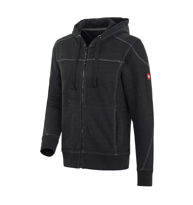 Themen: Kapuzenjacke cotton e.s.roughtough + schwarz 4