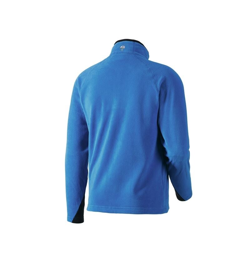 Galabau / Forst- und Landwirtschaft: Microfleece Troyer dryplexx® micro + enzianblau 1