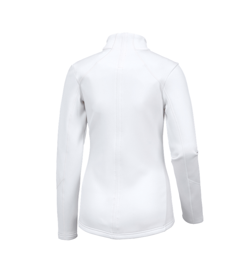 Themen: e.s. Funktions Sweatjacke melange, Damen + weiß 2