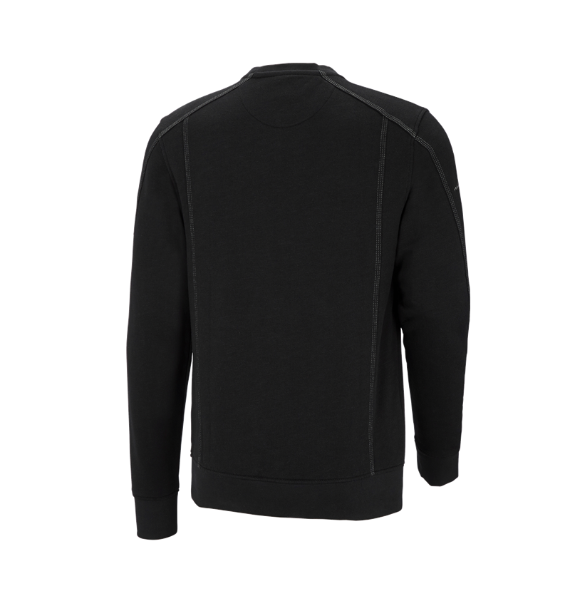 Themen: Sweatshirt cotton slub e.s.roughtough + schwarz 5