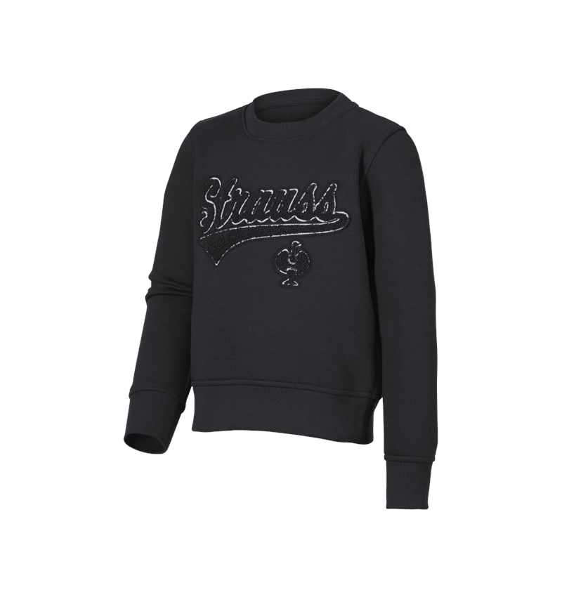 Kleine Geschenke: Sweatshirt e.s.e:pic, Kinder + schwarz 4