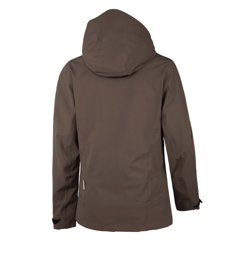 Jacken: 3 in 1 Funktionsjacke e.s.vision, Damen + kastanie 3