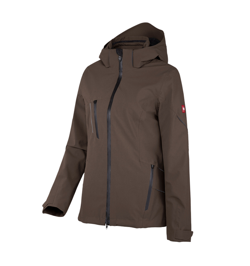 Jacken: 3 in 1 Funktionsjacke e.s.vision, Damen + kastanie 2