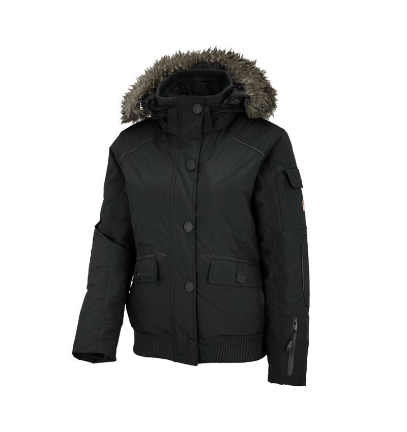 Jacken: Winter Blouson e.s.vision, Damen + schwarz 2